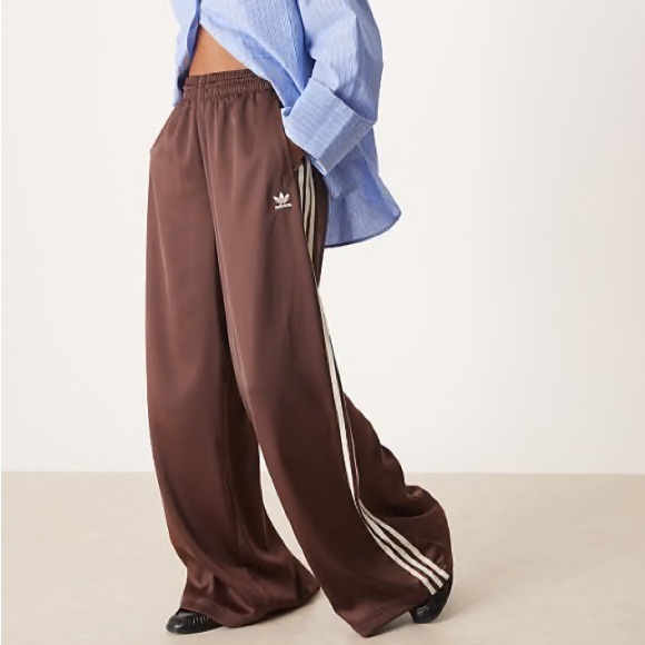adidas Pants - Adidas Brown Trackpants